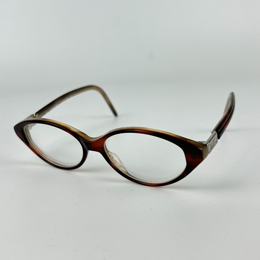 Ralph Lauren 267 TC2 Women Eyeglasses Frame Amber Round Full Rim 48-14-130 mm